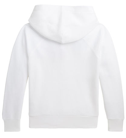 Polo Ralph Lauren Hoodie - White w. Pink