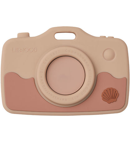 Liewood Teething Toy - Steven - Camera - Sea Creature Rose Mix Liewood Teething Toy - Steven - Camera - Sea Creature Rose Mix