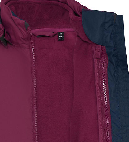 LEGO® Wear Lightweight Jacket - LWJesse 600 - 3-I-1 - Bordeaux