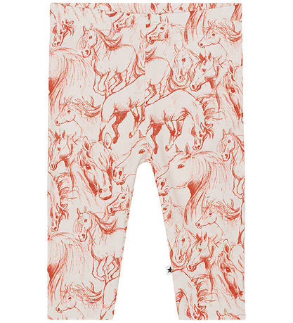 Molo Leggingsit - Stefanie - Punaiset hevoset
