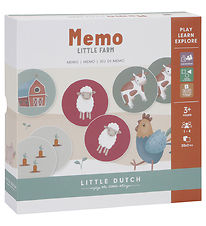 Little Dutch Memoryspel - 40 Delar - Liten Farm