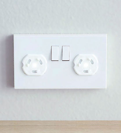 BabyDan Kid'S Proofing - Contact fuse - EUR - 12 pcs - White