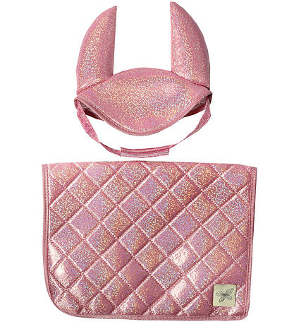 by ASTRUP Saddle pads for pack horses - Pink w. Glitter