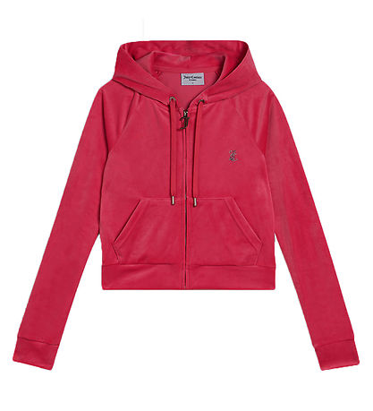 Gilet Juicy Couture - Robertson - Velours - Rouge persan