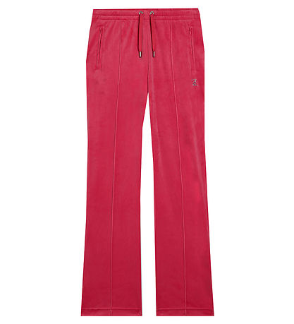 Juicy Couture 벨루어 바지 - 페르시아 레드