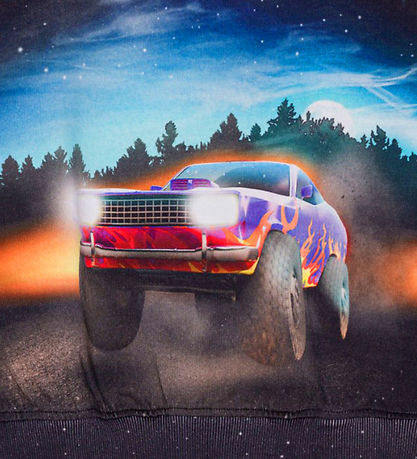 Molo Sweatshirt - Mattis - Flame Car Molo Sweatshirt - Mattis - Flame Car
