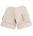 KongWalther Pram Gloves - Østerbro - Cream Teddy