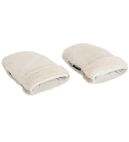 KongWalther Pram Gloves - Østerbro - Cream Teddy