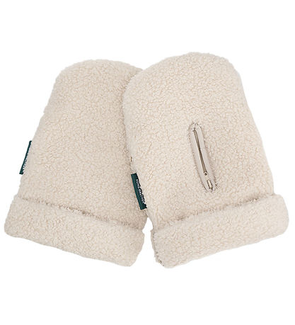 KongWalther Pram Gloves - Østerbro - Cream Teddy