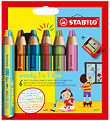 Stabilo Kleurpotloden - Woody 3-in-1 Duo - 6 st. - Multicolour Stabilo Kleurpotloden - Woody 3-in-1 Duo - 6 st. - Multicolour
