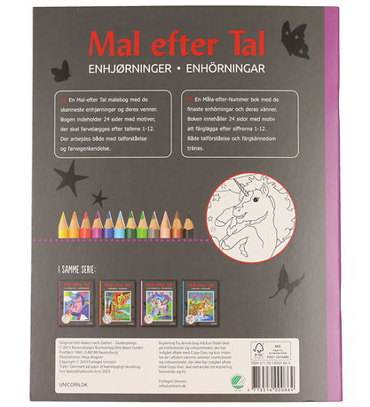 Mandalas Malbuch - Malen von Zahlen - Einhörner Mandalas Malbuch - Malen von Zahlen - Einhörner