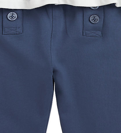 Polo Ralph Lauren Blouse/Leggings - Navy/White