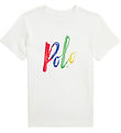 Polo Ralph Lauren T-shirt - White w. Polo Polo Ralph Lauren T-shirt - White w. Polo