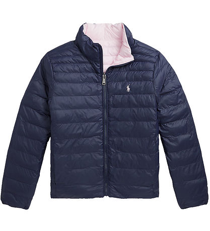 Polo Ralph Lauren Pehmustettu takki - Käännettävä - Vaaleanpunai