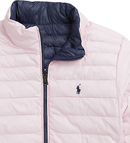 Polo Ralph Lauren Pehmustettu takki - Käännettävä - Vaaleanpunai
