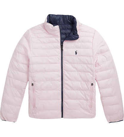Polo Ralph Lauren Puffer Jacket - Reversible - Powder Rose/Navy Polo Ralph Lauren Puffer Jacket - Reversible - Powder Rose/Navy