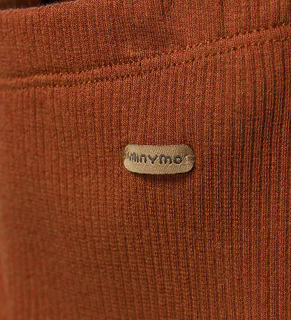 Leggings Minymo - Rib - Chutney