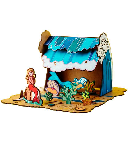 Set de Création Crateit - The Little Mermaid - Bois - La Côte de Set de Création Crateit - The Little Mermaid - Bois - La Côte de