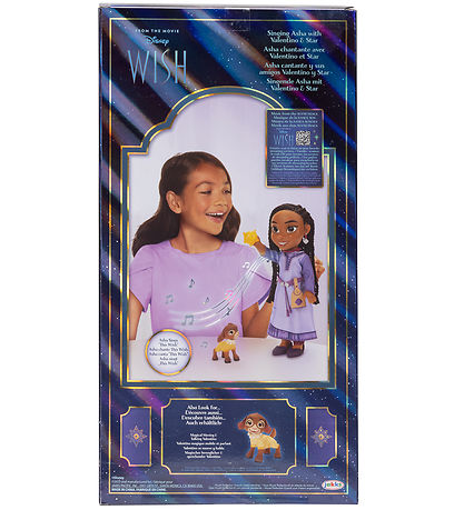 Disney Wish Doll w. Sound - 38 cm - Asha