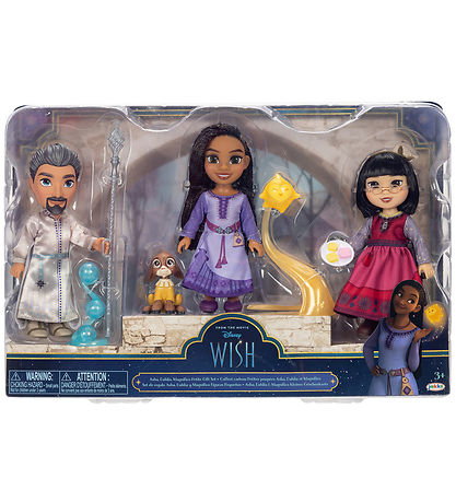 Disney Wish Doll-Gift Set - 15 cm - Asha/Dahlia/Magnifico