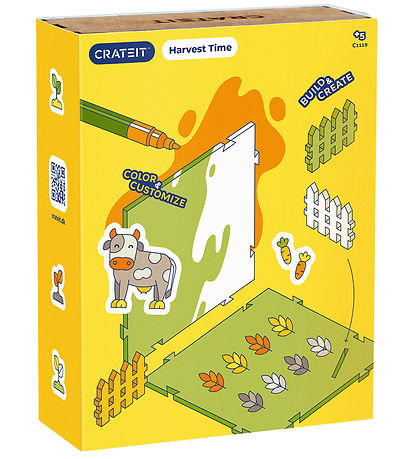 Crateit Creation Set - The farm - Wood - Fields Harvest - 27 Par Crateit Creation Set - The farm - Wood - Fields Harvest - 27 Par