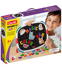 Quercetti Magnetic Board - Letters/Toy Figurine - 58 Parts - 532 Quercetti Magnetic Board - Letters/Toy Figurine - 58 Parts - 532