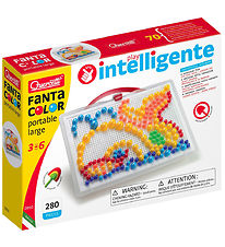 Quercetti Stick mosaic - Fantacolor Portable - 280 Parts - 950 Quercetti Stick mosaic - Fantacolor Portable - 280 Parts - 950