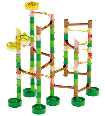 Quercetti Ball Track - Migoga Jungle Marble Run - 108 Parts - 65 Quercetti Ball Track - Migoga Jungle Marble Run - 108 Parts - 65