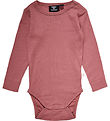 Hummel Bodysuit l/s - Rib - hmlRene - Dusty Rose Hummel Bodysuit l/s - Rib - hmlRene - Dusty Rose
