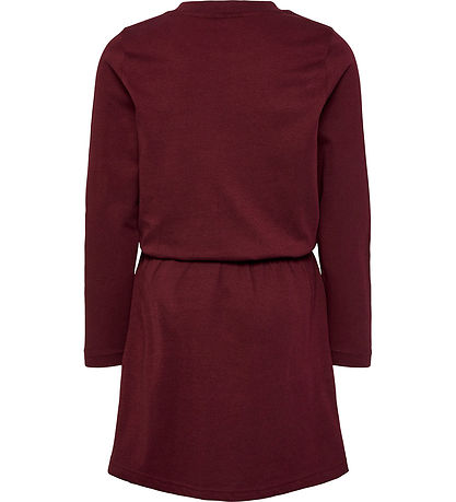 Hummel Kleid - hmlLuna - Winsor Wine/Tosa m. Glitzer