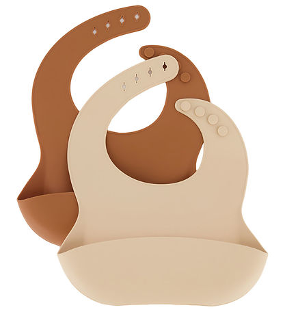 Mikk-Line Smekker - 2-pack - Silikon - White Swan/Brown Sugar Mikk-Line Smekker - 2-pack - Silikon - White Swan/Brown Sugar