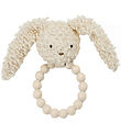 Smallstuff Rattle Teether - Rabbit - Silicone - Off White Bouclé Smallstuff Rattle Teether - Rabbit - Silicone - Off White Bouclé