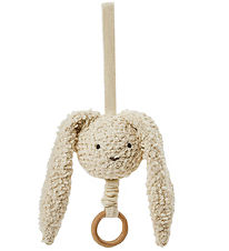 Smallstuff Musical Mobile - Rabbit - Off White Bouclé Smallstuff Musical Mobile - Rabbit - Off White Bouclé