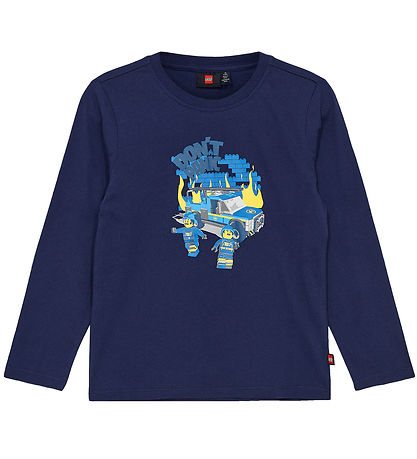 LEGO® City Blouse - LWTano 123 - Dark Navy w. Print