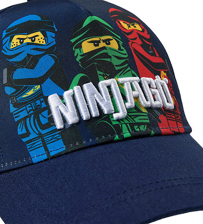 LEGO® Ninjago Kappe - LWAris 102 - Dark Navy m. Ninjas