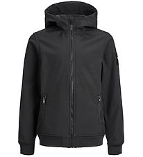 Jack & Jones Softshell Jacket w. Fleece - Noos - Black Jack & Jones Softshell Jacket w. Fleece - Noos - Black