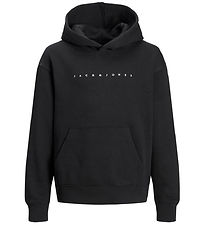 Jack & Jones Kapuzenpullover - JjeStar - Noos - Schwarz