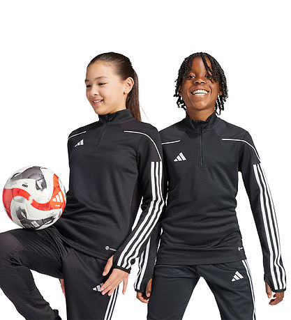 adidas Performance Blouse - Tiro 23 Leauge - Black/White w. Zipp