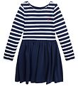 Polo Ralph Lauren Kleid - Newport Navy m. Weiß Polo Ralph Lauren Kleid - Newport Navy m. Weiß