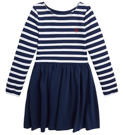 Polo Ralph Lauren Kleid - Newport Navy m. Weiß