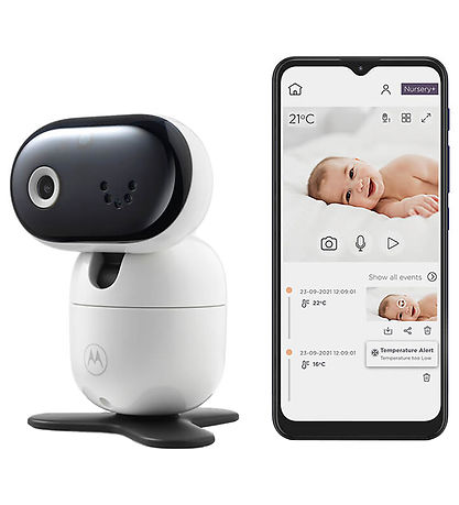 Motorola Baby Monitor w. Video/Wi-Fi - Pip1010 Motorola Baby Monitor w. Video/Wi-Fi - Pip1010