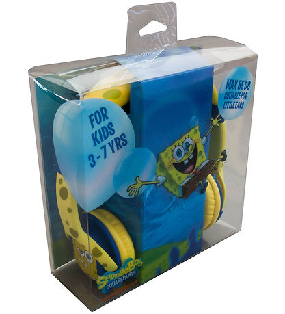 OTL Koptelefoon - Spongebob - Op het oor Junior - Geel/Blauw