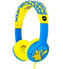 OTL Headphones - Pokémon - On-Ear Junior - Pikachu - Blue/Yellow OTL Headphones - Pokémon - On-Ear Junior - Pikachu - Blue/Yellow