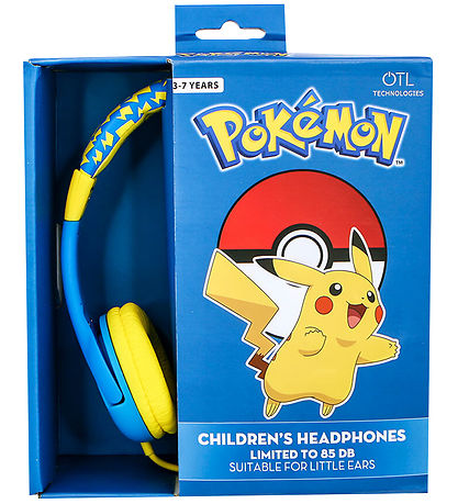 OTL Kopfhörer - Pokémon - On-Ear Junior - Pikachu - Blau/Gelb
