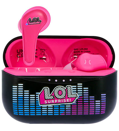 OTL Headphones - LOL - TWS - In-Ear - Black/Pink OTL Headphones - LOL - TWS - In-Ear - Black/Pink