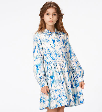 Robe Molo - Christy - Blue Chevaux Robe Molo - Christy - Blue Chevaux