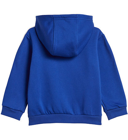 adidas Performance Sweat Set - I 3S FZ FL - Blue/Grey Melange w.
