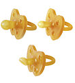 Hevea Pacifiers - 0-3 Mths. - 3-Pack - Natural Rubber - Natural Hevea Pacifiers - 0-3 Mths. - 3-Pack - Natural Rubber - Natural
