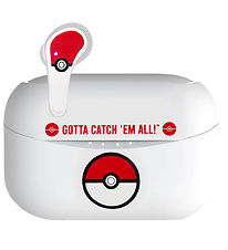 OTL Headphones - Pokémon - TWS - In-Ear - White/Red OTL Headphones - Pokémon - TWS - In-Ear - White/Red