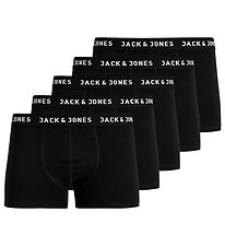Jack & Jones Boxers - 5-Pack - Jachuey - Black Jack & Jones Boxers - 5-Pack - Jachuey - Black